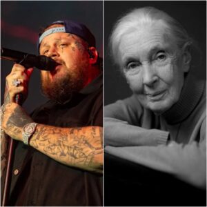Jelly Roll Expresses Heartfelt Condolences, Mourns the Sudden Passing of Dr. Jane Goodall: "A Legend is Gone, the World Will Never Be the Same"