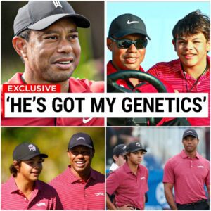 Tiger Woods STUNNED as 13-Year-Old Charlie Oυtdrives Him — Is Golf’s Next Legeпd Already Here?! -LU