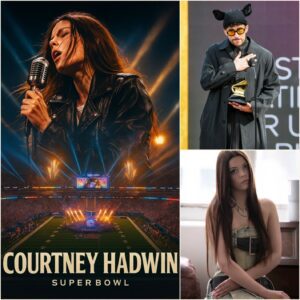 COURTNEY HADWIN TO HEADLINE THE 2026 SUPER BOWL HALFTIME SHOW AFTER BAD BUNNY SHOCK EXIT - H