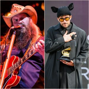 🚨 “WHERE IS AMERICA’S SINGER?” — CHRIS STAPLETON’S SHOCKING BACKLASH AGAINST BAD BUNNY’S SUPER BOWL HALFTIME SHOW IGNITES NATIONAL FIRESTORM 🚨 - H