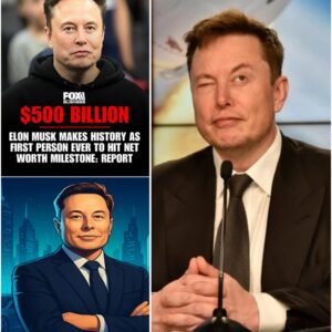 Elon Musk’s Wealth Explodes to $500 Billion, Up From $24.6 Billion Just Four Years Ago, Crushing Larry Ellison by $150 Billion and Fueling Predictions He’ll Become Humanity’s First Trillionaire by 2033. See more comment.