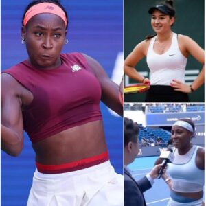 "It's really frustrating to play against a black girl in this quarterfinal, European and why is she BLACK?" Eva Lys burst into tears in frustration just before her match with Coco Gauff at the 2025 China Open.