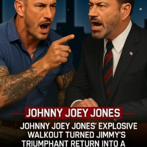 Johnny Joey Jones Calls Out Jimmy Kimmel on National TV in Powerful Moment of Truth