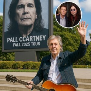 BREAKING NEWS: Paul McCartney Announces Fall 2025 Tour Just two months after the world said goodbye to Ozzy Osbourne, another giant of music is stepping forward.