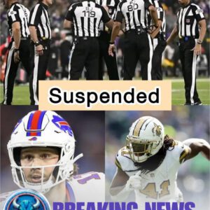 BREAKING: NFL Suspends Four Referees After Controversial Saints vs. Bills Game - H