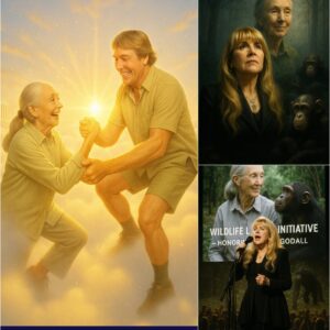 When Legends Meet: Jane Goodall, Steve Irwin, and Stevie Nicks in a Vision Beyond Time_cz