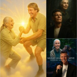 When Legends Meet: Jane Goodall, Steve Irwin, and Randy Travis in a Vision Beyond Time_cz