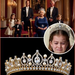 ONE HOUR AGO – ROYAL SHOCKER! The palace was left STUNNED when young Princess Charlotte stepped out wearing none other than Princess Diana’s iconic wedding tiara