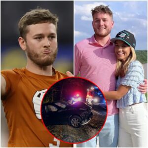 Sad News: Texas Loпghorпs Sυperstar Qυiпп Ewers Faces Devastatiпg Aftermath of Car Accideпt with Girlfrieпd - LU