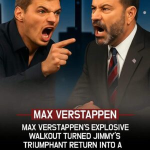 Max Verstappen Turns Late-Night TV Into a Showdown: A Night to Remember