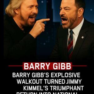 The night was set for Jimmy Kimmel’s triumphant return — but Barry Gibb turned late-night into a battlefield, confronting Kimmel live on air.Rt