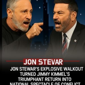 The night was set for Jimmy Kimmel’s triumphant return — but Jon Stewart turned late-night into a battlefield, confronting Kimmel live on air.Rt