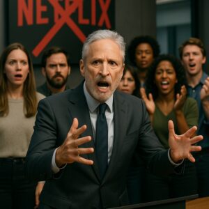 SHOCKING: Jon Stewart Orders All Team Members to Join “BOYCOTT NETFLIX” Campaign.TT