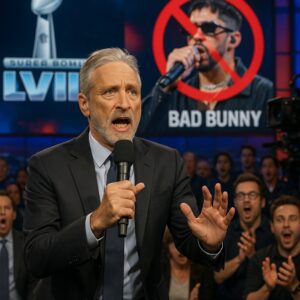 SHOCKING: Jon Stewart Went Live on National Television, Demanding the NFL Cancel Bad Bunny’s Super Bowl Halftime Show