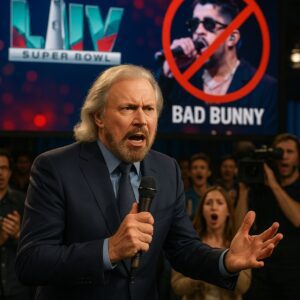 SHOCKING: Barry Gibb Went Live on National Television, Demanding the NFL Cancel Bad Bunnyโs Super Bowl Halftime Show