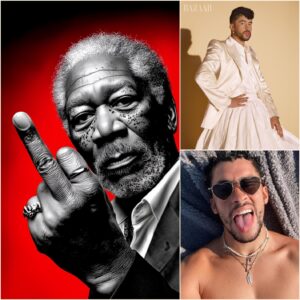 Morgan Freeman Shocks America With Blistering Rebuke of Bad Bunny’s Super Bowl Halftime Role - H