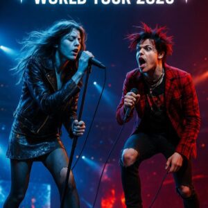 The Ultimate Rock-Pop Collision: Courtney Hadwin & Yungblud Set to Ignite the 2026 World Tour - H