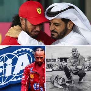 Unprecedented in F1 History: FIA Suddenly Amends Rules Due to Lewis Hamilton’s Heartbreak Over Losing Beloved Roscoe