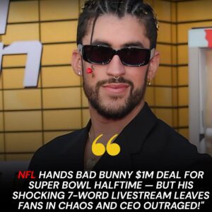 BREAKING NEWS : The NFL sparked a storm of controversy by paying Bad Bunny $1 million in compensation