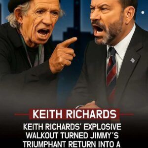 🔥 Keith Richards Storms Off Jimmy Kimmel Live After Explosive On-Air Clash — “America’s Tired of Being Mocked!”_cz