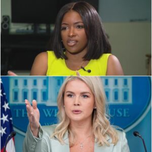 THIS JUST HAPPENED!!! Jasmine Crockett CALLS SECURITY to REMOVE Karoline Leavitt After Explosive Revelation on Air—What Was Said That Shook the Entire Studio? Intense Plot: The conversation between Jasmine Crockett and Karoline Leavitt suddenly becomes tense when Leavitt suddenly reveals sh0cking information about one of Jasmine Crockett's colleagues. What Leavitt says not only makes Jasmine Crockett lose control but also explodes the atmosphere in the studio. In a fit of anger, Jasmine Crockett asks security to immediately take Leavitt out. D.e.t.a.i.l.s in comments 👇👇