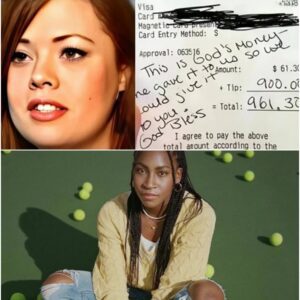 BREAKING NEWS: Lily, a 24-year-old waitress, had no idea that she was serving Tennis superstar Coco Gauff.