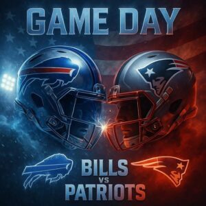 💙 GAME DAY: Bills Chasing History with a Fiery Clash Against Patriots 💙