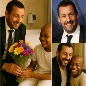 GOOD NEWS: Boy Battling Brain Tumor Only Asked for a Call — Adam Sandler Flew to His Hospital Bed Instead…