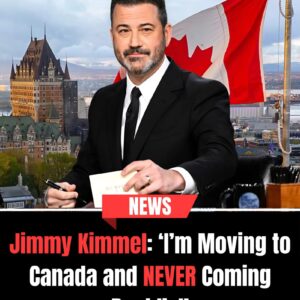 BREAKING: Jimmy Kimmel Announces End of Jimmy Kimmel Live, Says He Is Moving to Canada Permanently