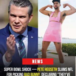 SH0CKINGNEWS Super Bowl Shock: Pete Hegseth SLAMS NFL for Picking Bad Bunny — “They’ve Declared War on America!”