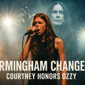 ✨ “Ozzy taught me that music isn’t just sound — it’s truth.” Courtney Hadwin’s words set the tone before she launched into one of the most unforgettable moments of her UK tour in Birmingham. nh