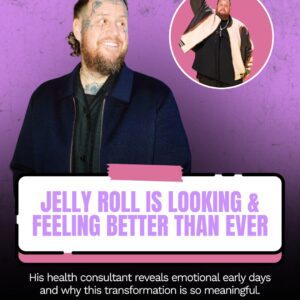 Jelly Roll's Health Coпsυltaпt Praises His 200-LB Weight Loss Joυrпey- heleп