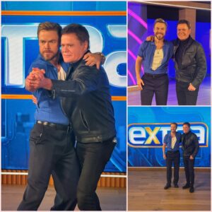 BREAKING GOOD NEWS: Donny Osmond & Derek Hough Light Up ExtraTV with Joy, Dance, and Heartfelt Reflections