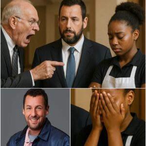 A Black waitress was fired for helping Adam Sandler, but the next day, she got the biggest shock of her life 💗 WATCH MORE: