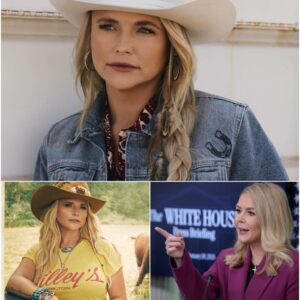 “I DON’T CARE WHAT YOU THINK OF ME.” Eight words. That’s all it took to turn a live broadcast into a masterclass in composure and control by Miranda Lambert.