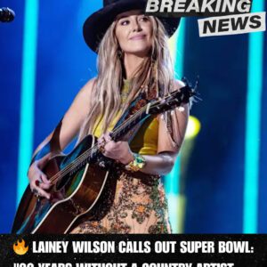 🔥 Lainey Wilson Calls Out Super Bowl: "22 Years Without a Country Artist—This Isn't Representation" - h