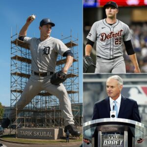 Oh my goodness! The President of the National League of Baseball (MLB) in the United States has launched a campaign to build a monument to Tarik Skubal in memory of the Detroit Tigers Legend. "Tarik Skubal was a shining star of American football.