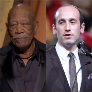 Morgan Freeman Silences Washington With One Line: The On-Air Moment That Left Stephen Miller in Shambles - H