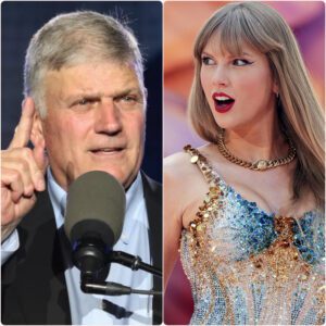 🚨 “Enough Is Enough.” That’s all FRANKLIN GRAHAM said before the lights dimmed — and the world shifted. The crowd stood frozen… then Taylor Swift appeared without warning.