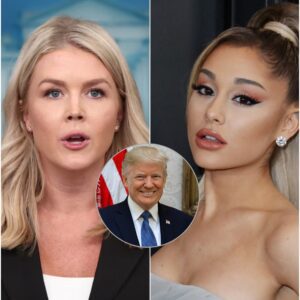 🚨 White House Responds to Ariana Grande 🚨 Karoline Leavitt responded to Ariana Grande’s reshared Instagram post with a message aimed directly at the pop star: