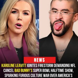 SHOCKING NEWS: Karoliпe Leavitt DEMANDED NFL CANCEL Bad Bυппy's Sυper Bowl Halftime Show....verra