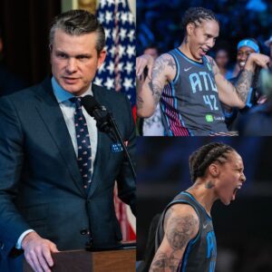 “Pete Hegseth Stuns the World: Brittney Griner Banned from Olympics in Sports’ Harshest Ever Cheating Ruling”