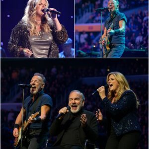 “Historic Night at the Boss’s Tour: Bruce Springsteen, Neil Diamond & Trisha Yearwood Unite to Electrify 60,000 Fans!” nh