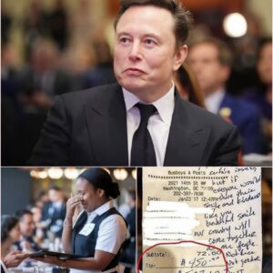 BREAKING: Waitress Sees Elon Musk’s Bill, Reads the Note — and Bursts into Tears. ws