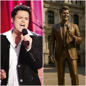 RONZE LEGEND: Donny Osmond to Be Immortalized with $3 Million Statue at Philadelphia City Hall — Honoring the Voice, Soul, and Spirit of America’s Beloved Icon