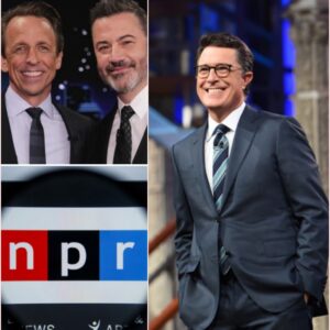 In a groundbreaking move, Jimmy Kimmel, Stephen Colbert, and Seth Meyers commit $1 million to NPR
