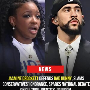 The Super Bowl 2026 just got even hotter! Jasmine Crockett BLASTS conservative critics, DEFENDS