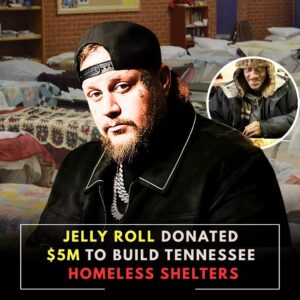 Can a rumor rewrite reality? Jelly Roll finds himself celebrated for a huge donation that headlines say built shelters out of generosity