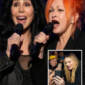 Cher’s Surprise Night; A Fun Duet with Cyndi Lauper, and a Sweet Moment with Fans...