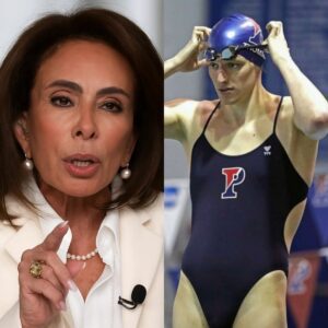 “Pervert, I have proof you cheated your way onto the women’s team,” Jeanine Pirro fiercely declared to Lia Thomas. ws